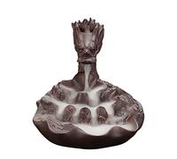 Buhdjfnke Xianglong Shengshi Diffuseur d'encens en bois de Violet Sable violet (A)