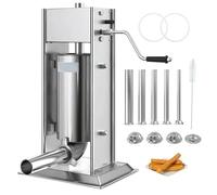 Buhelyc Machine à Churro Espagnole Verticale Commerciale Machine De Remplissage Manuelle De Churros avec 4 Buses avec Formes distinctes pour Domicile ou Commercial(Size:5L)