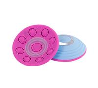 Buhelyc Masseur Mammaire Machine de Massage Confortable de Vibration Intelligente Outil de Massage réglable pour agrandissement du Sein(Color:Bleu)