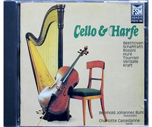 Buhl,R.J. - Musik für Cello und Harfe - Werke von Christoph Schaffrath - Gioacchino Rossini - Marcel Tournier - Ludwig van Beethoven - Gabriel Verdalle - Niklaus Kraft - Jean Huré