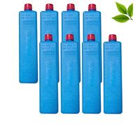 Buhtario Pain De Glace pour Rafraichisseur d'air, 4/6/8 Pièces Blocs De Glace Réutilisables - Refroidissement Accéléré pour Climatiseur Ventilateur Glacière Sac Isotherme - Garde Boissons (8pc)