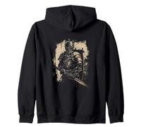 Buhurt Guerrier Chevalier médiéval à Contact Complet Sweat à Capuche