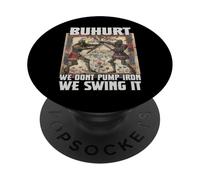 Buhurt Legion - Combattants en Armure Bouhourt T Hema LARP PopSockets PopGrip Adhésif