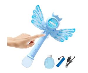 Buhygn à Bulles | Accessoire déguisé Musical et rêve,Machine à Bulles LED - pour Petites Filles de 3 à 8 Ans, d'âge préscolaire, Mascarade, Voyage, Terrain de Jeu, Jardin, fête