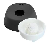 Buhygn Bol À Lécher pour Chien - Distributeur de Nourriture Interactive,Bol avec Balle Amusante pour Ralentir la Prise de Nourriture | pour Toutes Races, Bouillon d'Os, Yaourt, Soins Animaux Âgés,