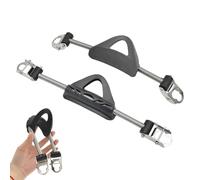 Buhygn Boucles de Sangle d'aileron, Sangle d'aileron de plongée réglable | 1 Paire de Sangles à Ressorts pour plongée sous-Marine,Accessoires de Boucle d'assemblage de à Ressort, équipement de