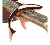 Buhygn Capodastre de guitare Shark, Capodastre de requin pour guitare, Clip de en métal, de en forme de requin, cool et léger pour guitares, ukulélé, banjo, basse