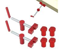 Buhygn Collier de serrage pour chien | Pinces d'établi pour le travail du bois | Outils de travail en métal Étau de fixation en laiton, outils de charpentier compact pour le travail du bois