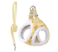 Buhygn Corde de traction pour animal de compagnie, souple, réglable et résistante - Ensemble harnais et corde pour chiens de petite, moyenne et grande race, pour promener l'intérieur, le parc