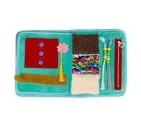 Buhygn Couverture activités adultes | Tapis de genoux sensoriel et gadgets portables - Fidget Pour Seniors,pour la coordination œil-main des résidents en EHPAD voyage extérieur