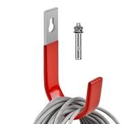 Buhygn Crochets de tuyau, support de tuyau d'eau, Crochet mural pour d'arrosage, Antirouille, support mural de de pour cordes, hydraulique, rallonges