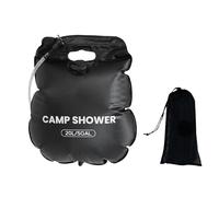 Buhygn Douche de camping, design pliable léger, 20 L, sac de douche solaire portable, kit de réservoir d'eau de camping, sac de bain de voyage en plein air, pour camping, plage, camping-car, voyage