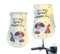 Buhygn Gants de guidon de moto | Gants de protection solaire pour guidon - Housses de poignée de scooter d'extérieur pour moto, tricycle, adultes cyclistes, aventuriers