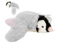 Buhygn Jouet de Chat à Pingouin Volant, Teaser battant Automatique, Peluche de Catnip Rechargeable, Divertissement engageant, Excitation Accrue, 30 cm, pour Garder Les Chats divertis
