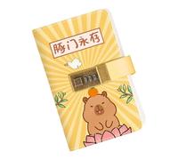 Buhygn Livre d'économies d'argent | avec serrure à combinaison, livre d'argent pour défi d'économie d'argent | pour billets, financiers, gestion des objectifs financiers, budgétisation, enfants