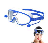 Buhygn Lunettes de natation sans fuite, bouchons d'oreilles inclus | Lunettes de natation pour hommes, femmes, jeunes