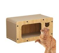 Buhygn Maison De Jeu À Griffer pour Chat | Protection des Meubles | Espace De Grattoir D'Intérieur pour Chats,pour Races Petites À Grandes, Maison, Chambre, Salon
