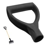 Buhygn Manche De Pelle | Poignée De Rechange pour Râteau en D - Manche De Pelle Ergonomique | pour Creuser, Ratisser, Arrière-Cour, Pelouse, Patio, Ferme, Jardin, Aménagement Paysager Et Jardinage,