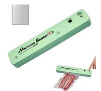 Buhygn Soudeuse Sous Vide Compacte - Stockage Alimentaire Électrique Portable | Machine Portable De Scellage Sous Vide Et Rescellage - Pour Conservation Réfrigérateur Congélateur Viande Crue Fruits De