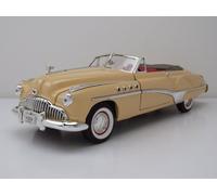 Buick Roadmaster Cabriolet 1949 Crème Voiture Modèle 1:18 MotorMax