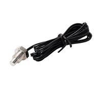 BUIDI Sonde de température à thermistance NTC 10K Câble de sonde fileté M8 1 m 2 m 3 m étanche