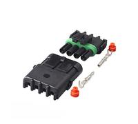 BUIEX 1 Set 1 2 3 4 6 Broches Way Delphi Gm Connecteurs Automobile de Prise de Courant Automobile Masculine d'automobile (Color : 1 Set of 4P, Size : 1 Set of Connector)