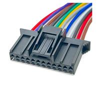 BUIEX 12Pin Delphi boîtier en Plastique Prise Faisceau de câbles Voiture FCI connecteur électronique avec câble 211PC122S0017