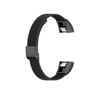 BUIEX Metal Band Compatible With Alta HEURE/Bracelets Alta HEURE Sangle (Color : Svart, Size : Fitbit Alta HR)