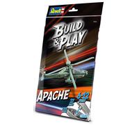 Build % 26 Play Ah-64 Apache 1:100 Plastique Model Kit Revell