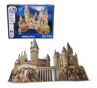 Build 4d Harry Potter Poudlard Castle 3D Puzzle Model Kit 209 PCS | Decor de bureau des cadeaux Harry Potter | Batiment des jouets | Puzzles 3D p