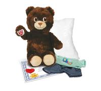 Casdon Build-A-Bear Workshop Assortiment d'ours Furtastic et de tenues | Ours en peluche assorti et tenue pour enfants à partir de 3 ans | Prêt à remplir | Remplissage, cœur et certificat également