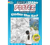 Build A Giant Poster Coloring Book -- Under The Sea