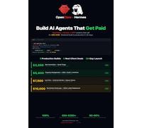 Build AI Agents That Get Paid: OpenClaw + Hermes + MCP Systems That Sell for $3K-$10K. Weekend Build to Production in 30 Days.