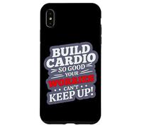 Build Cardio So Good Your Worries Can't Keep UP Coque pour iPhone XS Max