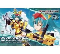 bandai model kit 62091 - Figurine Rise 016 Diver Nami 1/144 Multicolore