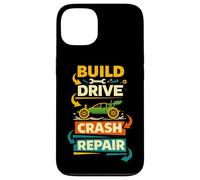 Build Drive Crash Repair Funny RC Car Hobby Design Coque pour iPhone 13
