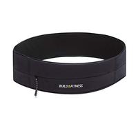 Build & Fitness Ceinture Running à Fermeture Éclair, Clip de Clé Sécurisé - Ceinture de Course Légère, Petite, Unisexe - Téléphone, Clés, Carte, Airpods - Ceinture Course à Pied, Gym, Jogging, Vélo