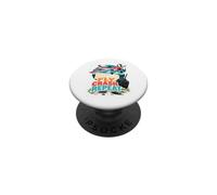Build Fly Crash Repeat RC Avion Hobby Pilot PopSockets PopGrip Adhésif