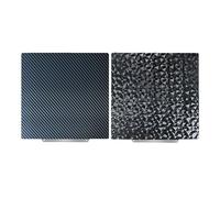 Build Plate, Feuille PEI, Compatible avec Anycubic Kobra 2 Plus 330x330mm, lit d'impression Flexible texturé Double face avec revêtement en poudre Pei,for Hotbed Build Plate(1Pcs PEOPET (No base)