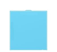 Build Plate, Plaque de construction Compatible avec BIGTREETECH CryoGrip Pro, for 2 imprimantes 3D, adhérence du lit chauffant, tôle d'acier d'impression Double face,for Hotbed Build Plate(2PCS)