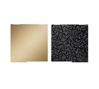 Build Plate, Plaque de construction de peigne Compatible avec Anycubic Kobra3 Kobra 3 Max, tôle d'acier à ressort PEO PET PEY K3M K3MC PEI Texture lit chauffant lisse 430mm(PEO-PEI)