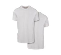 Build Your Brand Back Seam Tee 2-Pack T-Shirt Haut Blanks Basique Quotidien