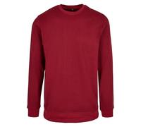 Build Your Brand Basic Crewneck Maillot de survtement, Bordeaux, L Homme