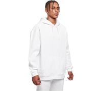 Build Your Brand Basic Oversize Hoody Sweatshirt à Capuche, Blanc, XXXXXL Homme