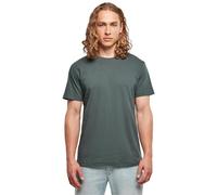 Build Your Brand Basic Round Neck T-Shirt, T-Shirt Homme, Bottlegreen,