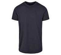 Build Your Brand Basic Round Neck T-Shirt, T-Shirt Homme, Navy, 5XL