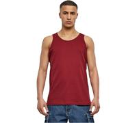 Build Your Brand Basic Tank T-Shirt, Burgundy, M Homme