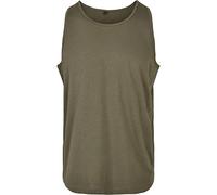 Build Your Brand Basic Tank T-Shirt, Olive, XS Homme