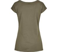 Build Your Brand Basic tee large cou pour femme bb013 - fibre naturelle