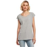 Build Your Brand Bb013-ladies Wide Neck Tee T-Shirt, Gris, 5XL Femmes